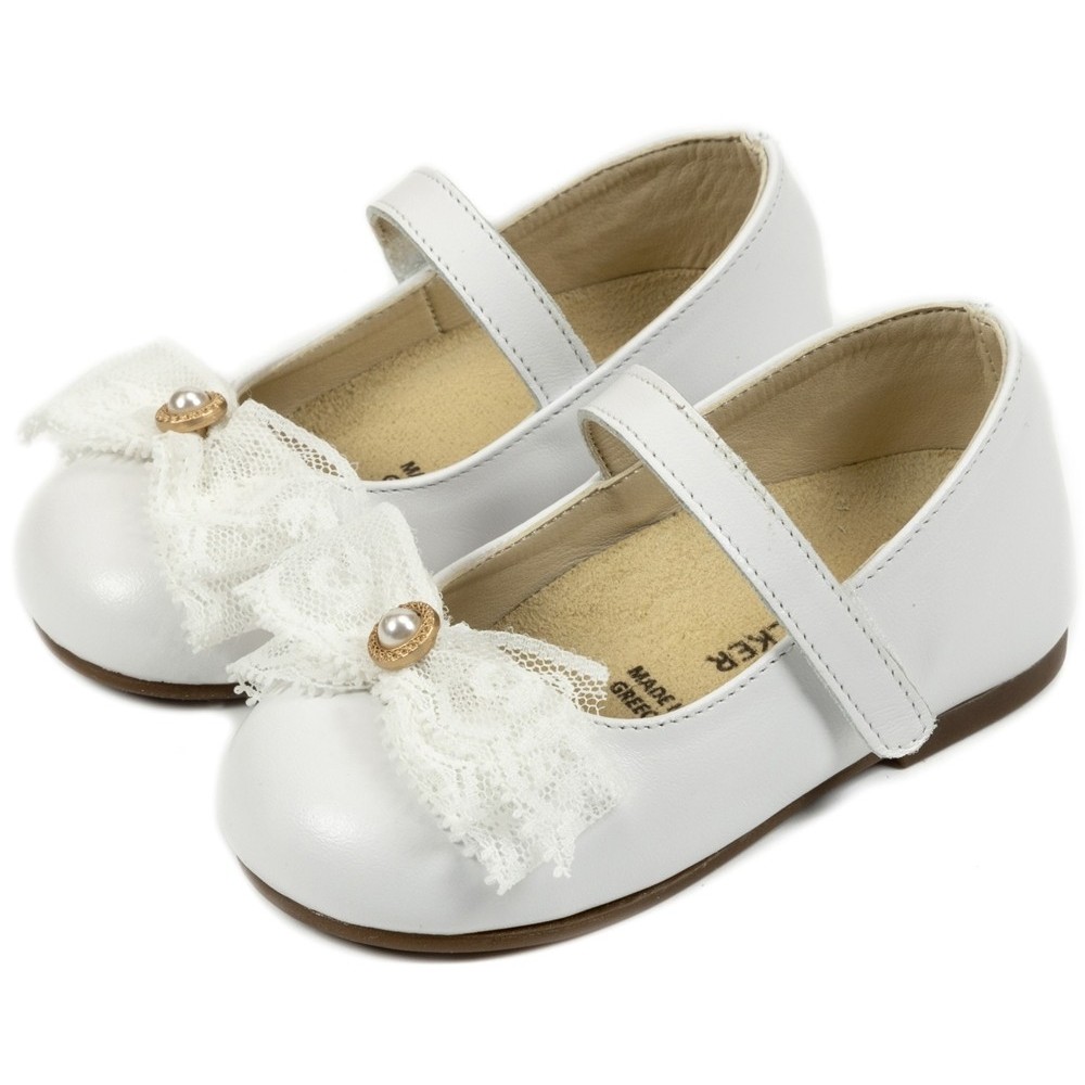 Βαπτιστικά παπούτσια κορίτσι BabyWalker Bw 4765 λευκό σε ΠΡΟΣΦΟΡΑ