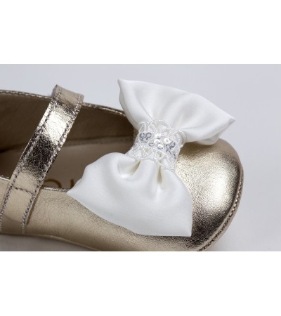 Βαπτιστικά παπούτσια κορίτσι Everkid K2204Χ