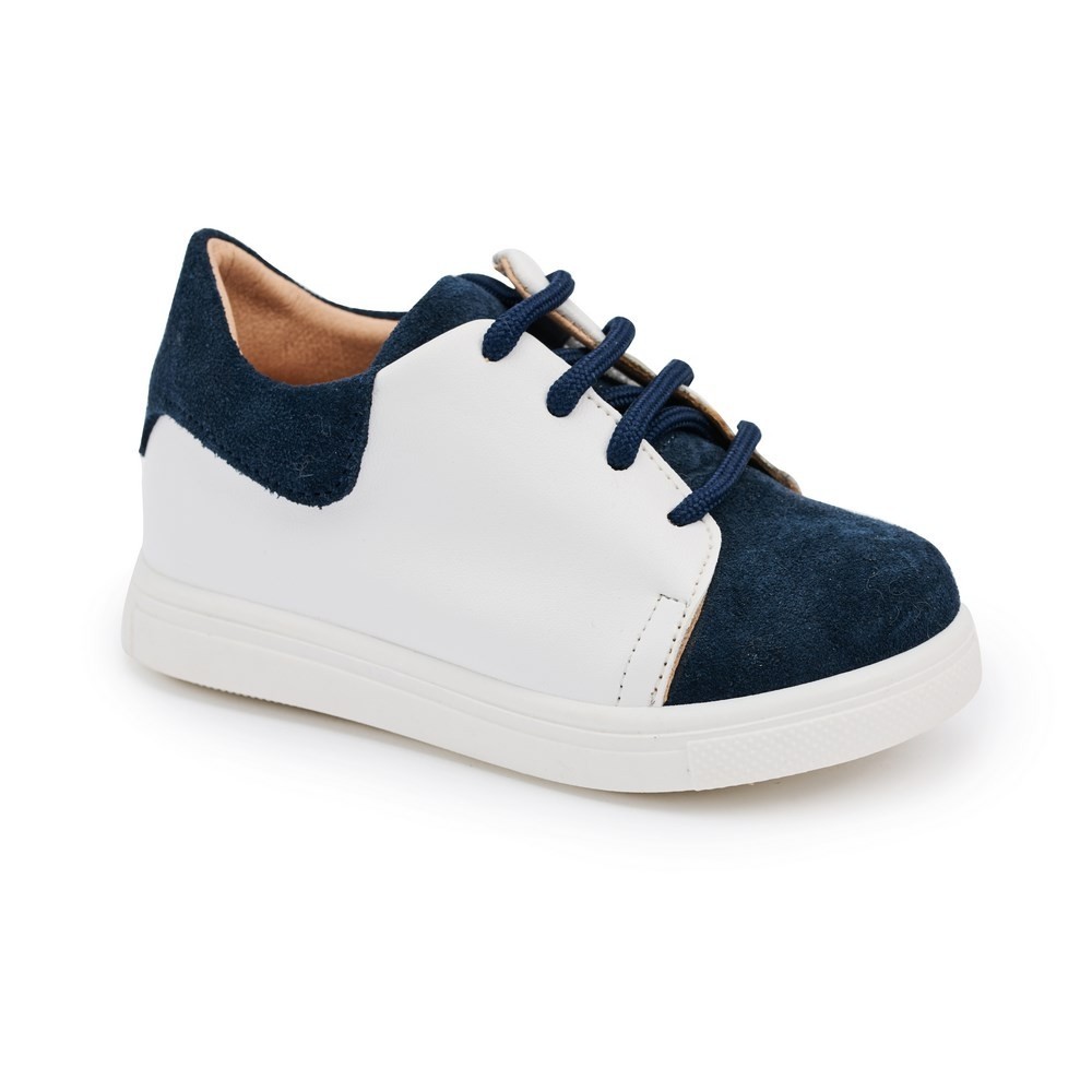 Βαπτιστικά παπούτσια αγόρι Gorgino 3152-3 λευκό - μπλε