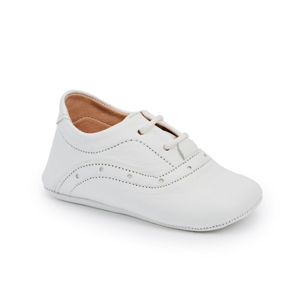 Βαπτιστικά παπούτσια αγόρι Gorgino Μ122-1 λευκό