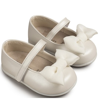 Βαπτιστικά παπούτσια κορίτσι BabyWalker Pri 2525 εκρού