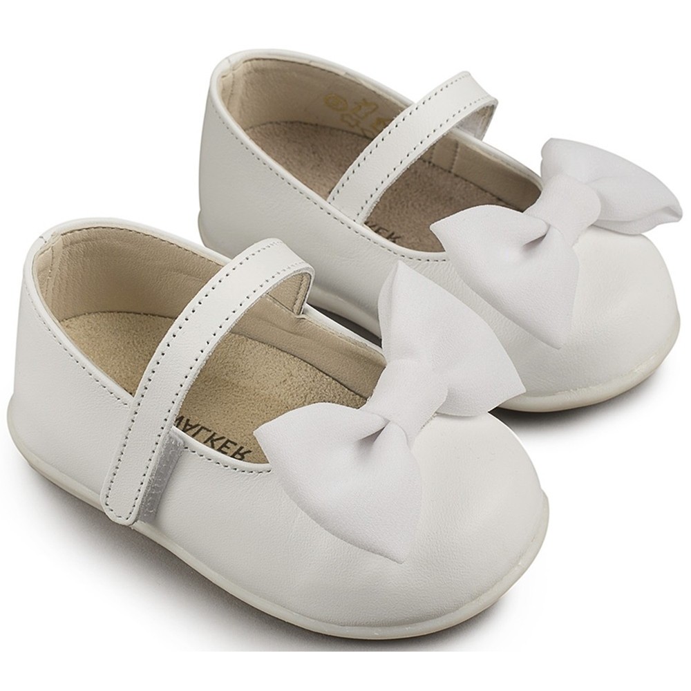 Βαπτιστικά παπούτσια κορίτσι BabyWalker Pri 2525 λευκό