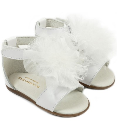Βαπτιστικά παπούτσια κορίτσι BabyWalker Pri 2599 λευκό