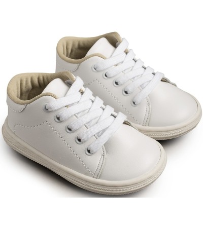 Βαπτιστικά παπούτσια αγόρι BabyWalker Bs 3030 λευκό