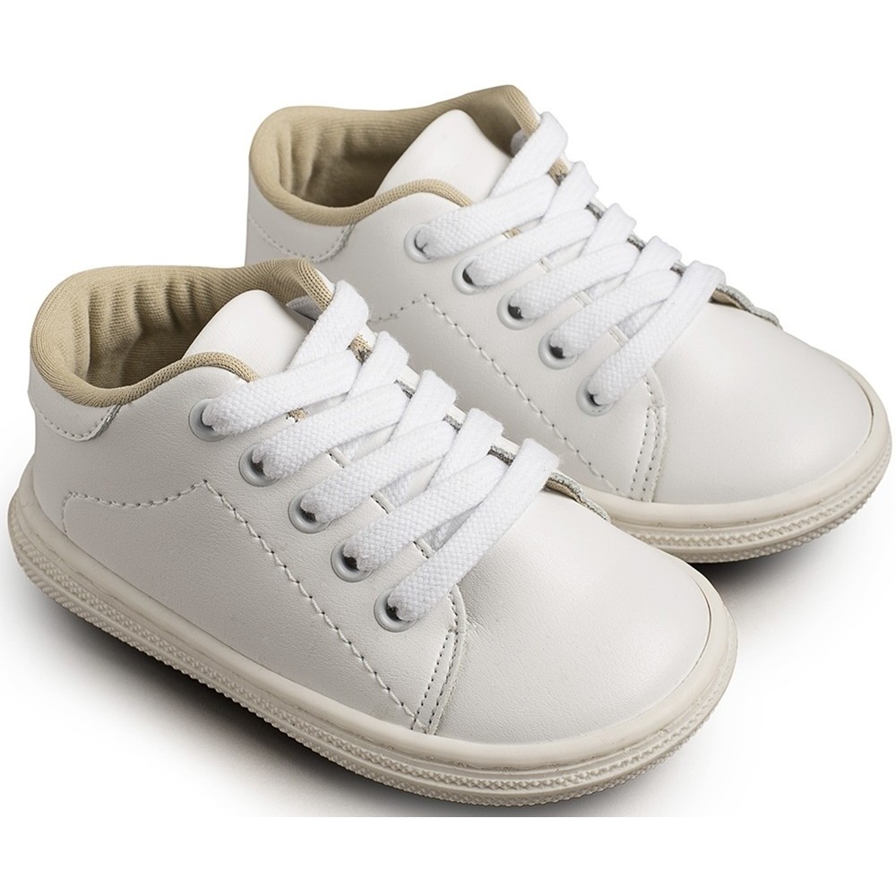 Βαπτιστικά παπούτσια αγόρι BabyWalker Bs 3030 λευκό