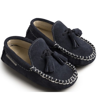 Βαπτιστικά παπούτσια αγόρι BabyWalker Bw 4011 μπλε