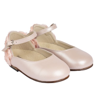 Βαπτιστικά παπούτσια κορίτσι BabyWalker Bw 4503 ροζ