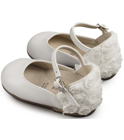 Βαπτιστικά παπούτσια κορίτσι BabyWalker Bw 4503 λευκό