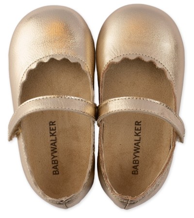 Βαπτιστικά παπούτσια κορίτσι BabyWalker Bw 4597 χρυσό