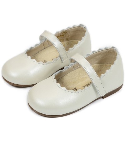 Βαπτιστικά παπούτσια κορίτσι BabyWalker Bw 4597 εκρού