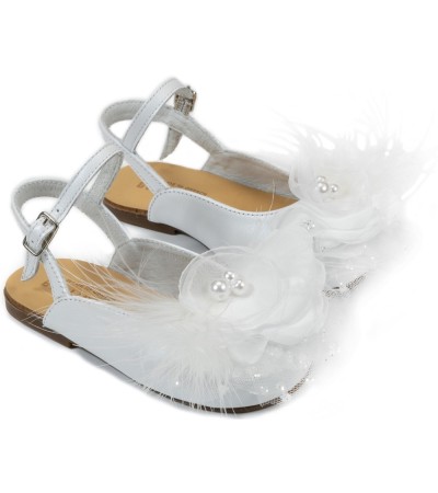 Βαπτιστικά παπούτσια κορίτσι BabyWalker Exc 5772 λευκό