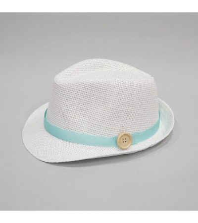 Βαπτιστικό καπέλο αγόρι λευκό - βεραμάν onirata 14-01-07