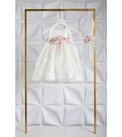 Βαπτιστικό φόρεμα Piccolino Alexia Off White σε ΠΡΟΣΦΟΡΑ