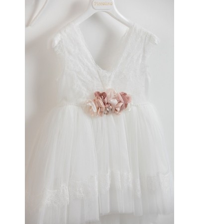 Βαπτιστικό φόρεμα Piccolino Scarlett Ivory