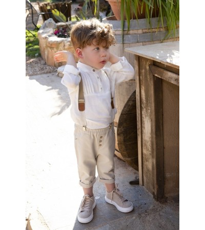 Βαπτιστικό ρούχο αγόρι Bambolino Teddy 9982
