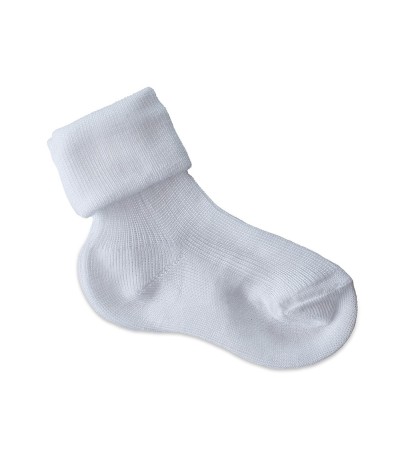 Κάλτσες βάπτισης για αγόρι BabyWalker Sock 9001 λευκό