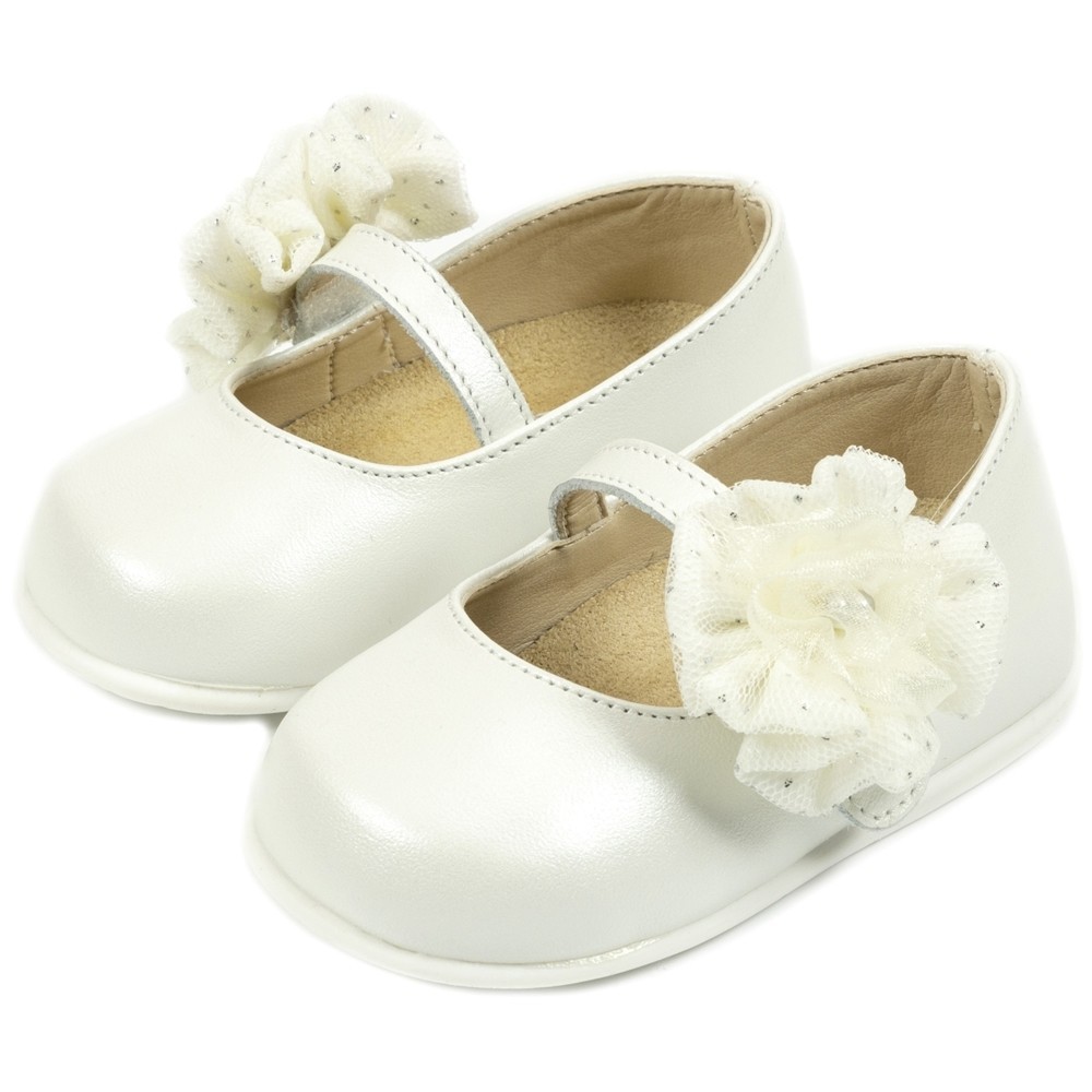 Βαπτιστικά παπούτσια κορίτσι BabyWalker Pri 2600 εκρού σε ΠΡΟΣΦΟΡΑ