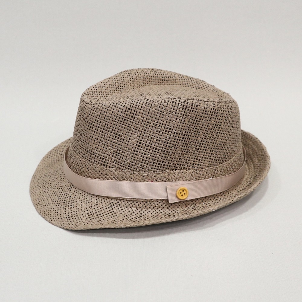 Βαπτιστικό καπέλο αγόρι πούρο - μπεζ καφέ onirata 14-04-04