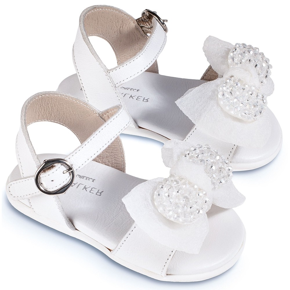 Βαπτιστικά παπούτσια κορίτσι BabyWalker Pri 2627 λευκό