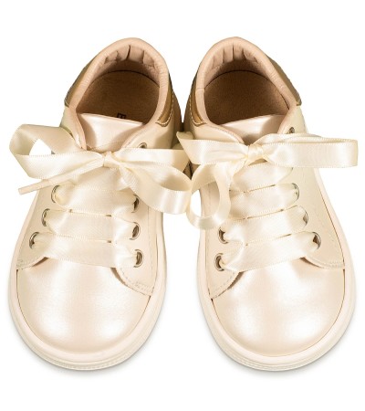 Βαπτιστικά παπούτσια κορίτσι BabyWalker Bs 3580 εκρού