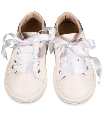 Βαπτιστικά παπούτσια κορίτσι BabyWalker Bs 3580 λευκό