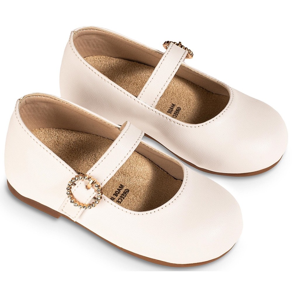 Βαπτιστικά παπούτσια κορίτσι BabyWalker Bs 3586 λευκό