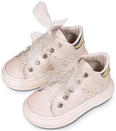 Βαπτιστικά παπούτσια κορίτσι BabyWalker Bw 4830 λευκό