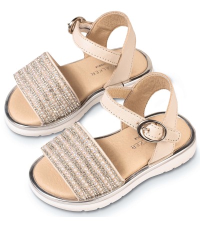 Βαπτιστικά παπούτσια κορίτσι BabyWalker Exc 5849 εκρού