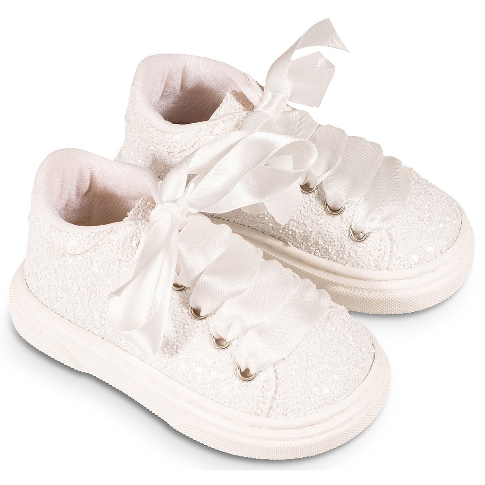 Βαπτιστικά παπούτσια κορίτσι BabyWalker Exc 5856 λευκό