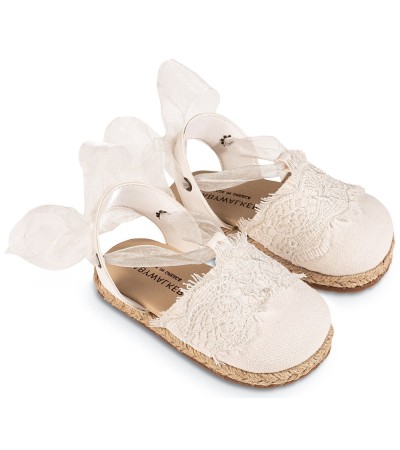 Βαπτιστικά παπούτσια κορίτσι BabyWalker Exc 5858 λευκό