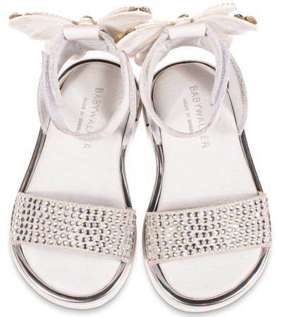 Βαπτιστικά παπούτσια κορίτσι BabyWalker Lu 6112 λευκό