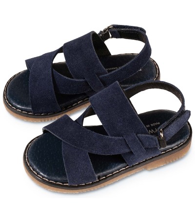 Βαπτιστικά παπούτσια κορίτσι BabyWalker Gr 0104 μπλε