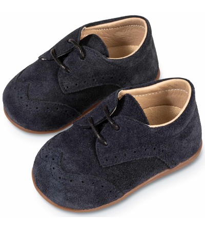 Βαπτιστικά παπούτσια αγόρι BabyWalker Pri 2112 μπλε