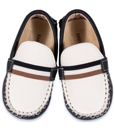 Βαπτιστικά παπούτσια αγόρι BabyWalker Bs 3079 λευκό - μπλε
