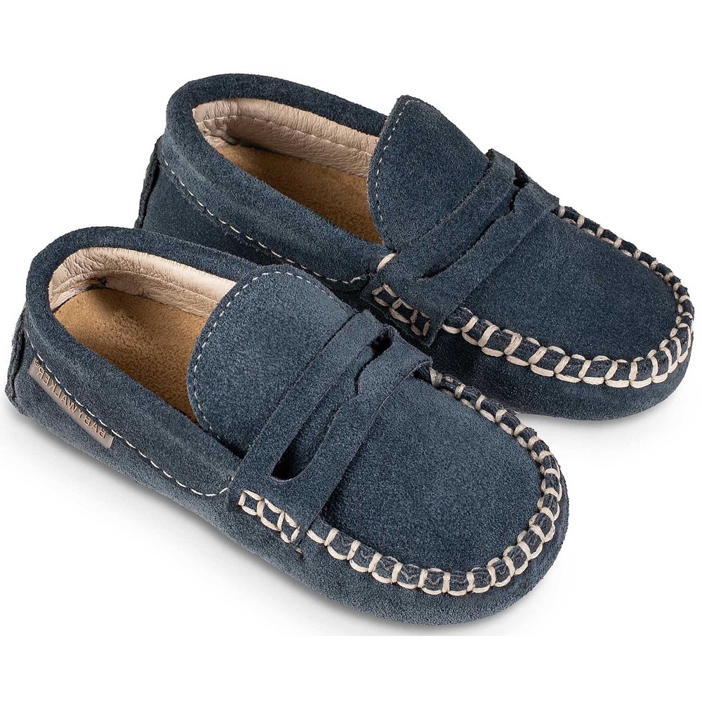 Βαπτιστικά παπούτσια αγόρι BabyWalker Bw 4277 μπλε ρουά