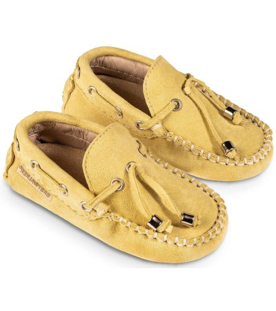 Βαπτιστικά παπούτσια αγόρι BabyWalker Bw 4139 κίτρινο