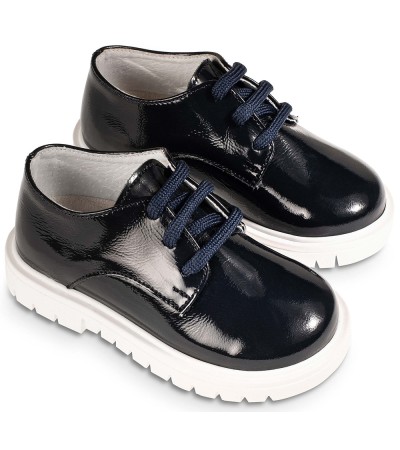 Βαπτιστικά παπούτσια αγόρι BabyWalker Exc 5263 μπλε