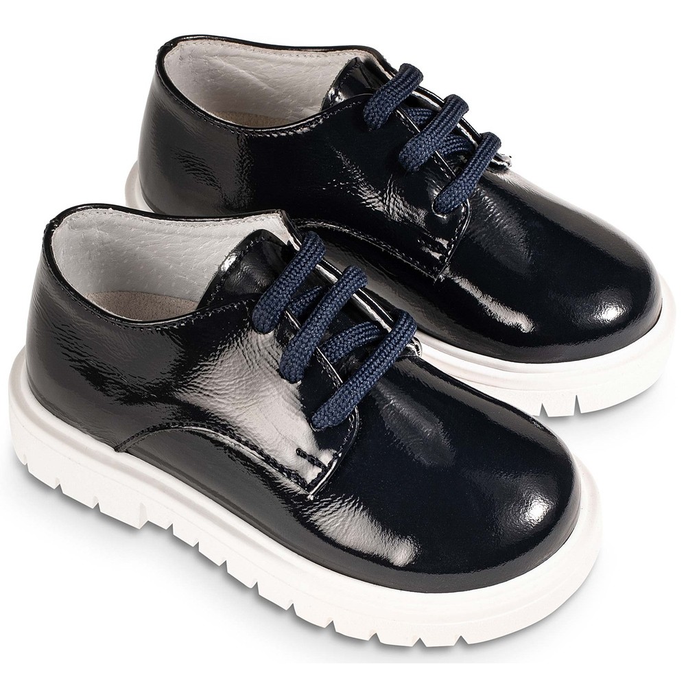 Βαπτιστικά παπούτσια αγόρι BabyWalker Exc 5263 μπλε