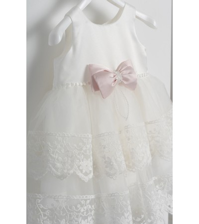 Βαπτιστικό φόρεμα Piccolino Eva Ivory