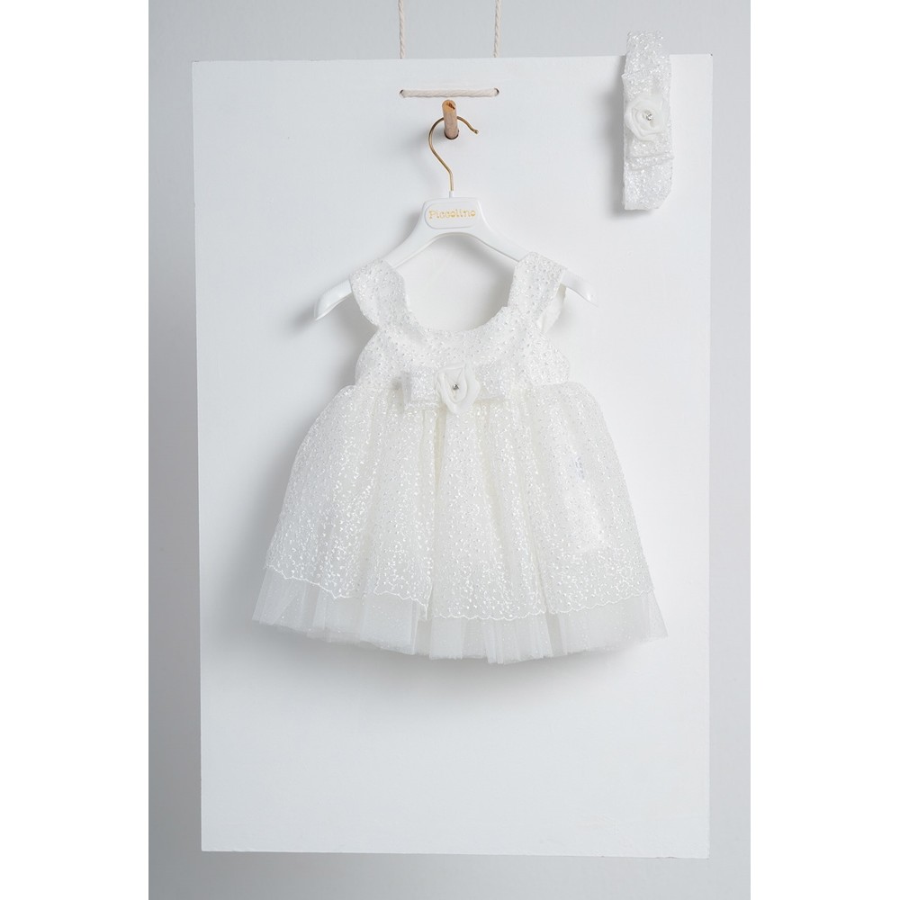 Βαπτιστικό φόρεμα Piccolino Erene Ivory