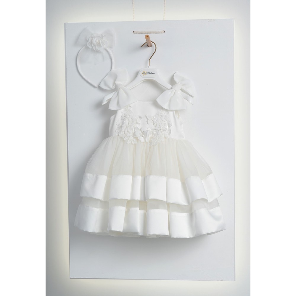 Βαπτιστικό φόρεμα Be Fabulous Elisabeth Ivory