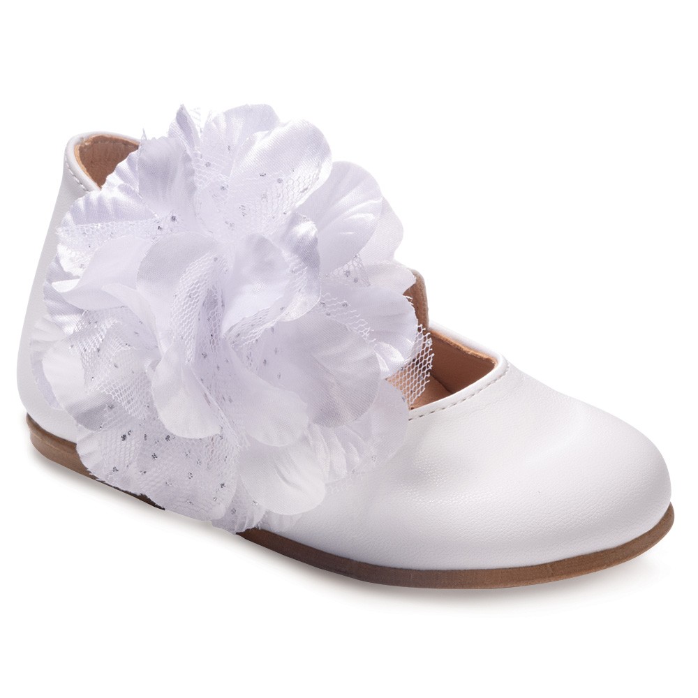 Βαπτιστικά παπούτσια κορίτσι Gorgino 2325-3 λευκό