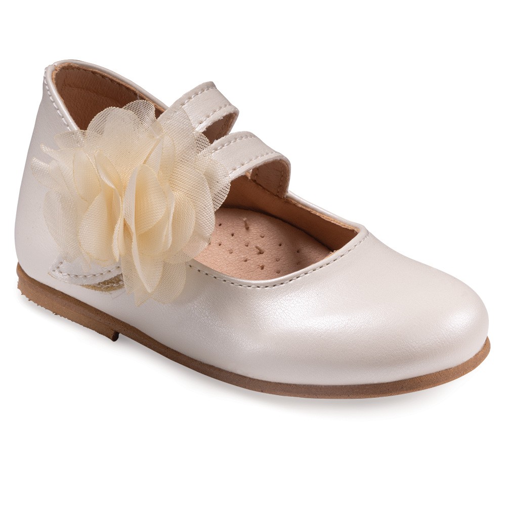 Βαπτιστικά παπούτσια κορίτσι Gorgino 2328-3 εκρού