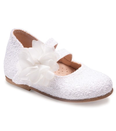 Βαπτιστικά παπούτσια κορίτσι Gorgino 2330-2 λευκό