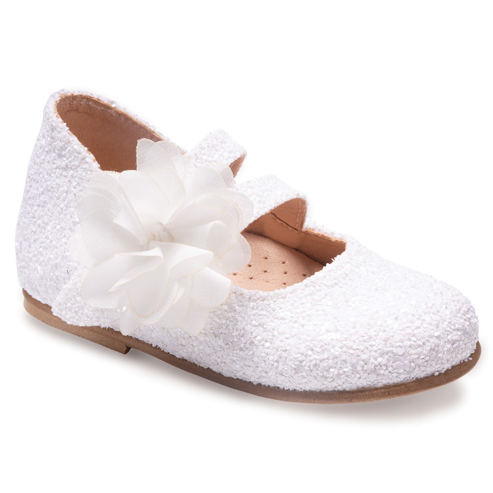 Βαπτιστικά παπούτσια κορίτσι Gorgino 2330-2 λευκό