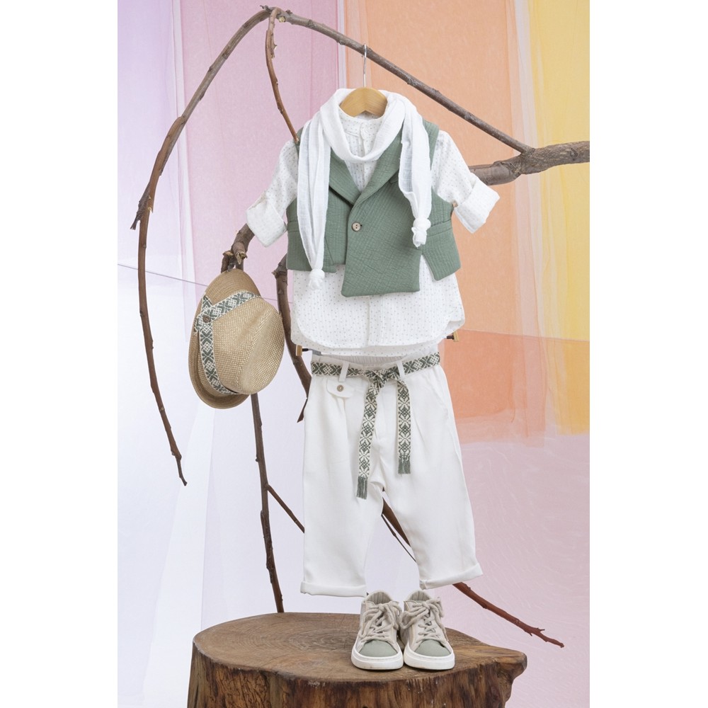 Βαπτιστικό ρούχο αγόρι Bambolino Kleomenis 1467