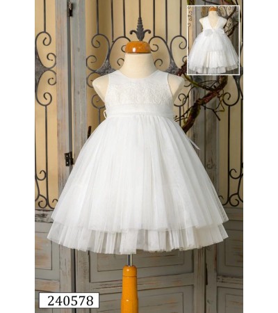 Βαπτιστικό φόρεμα Bebe en Rose 240578