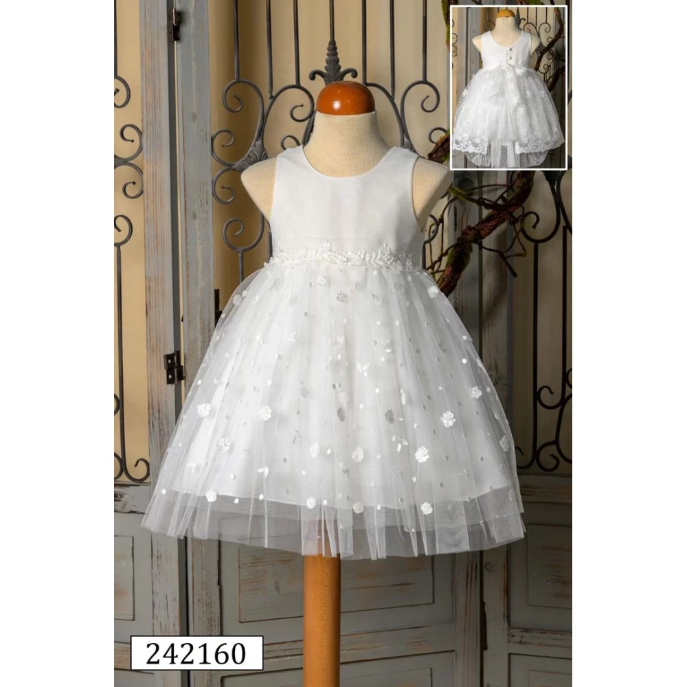 Βαπτιστικό φόρεμα Bebe en Rose 242160
